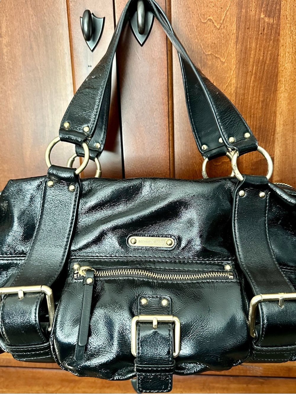 Authentic Coach hang bag